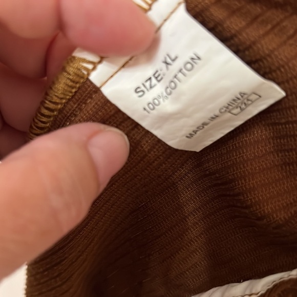 Trendy Women's Lightweight Brown White Animal Print Jacket Size XL - Picture 8 of 9